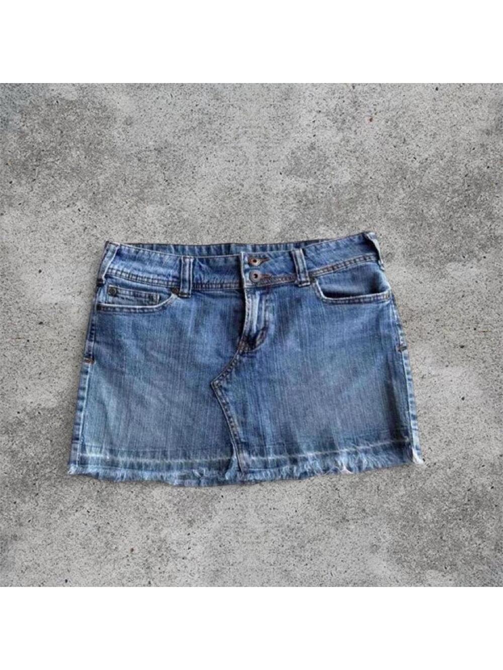 725 originals mini denim skirt